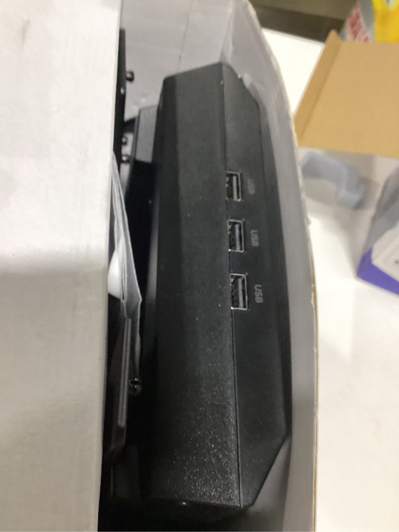 Condition photo showing New/Like New for PS5/ Slim/Pro Stand for Disc & Digital Console, PS5 Cooling Station with Dual Controller Charging Station for PlayStation 5 Console, 3-Level Fan PlayStation 5 Controller Charger Accessories Stand White