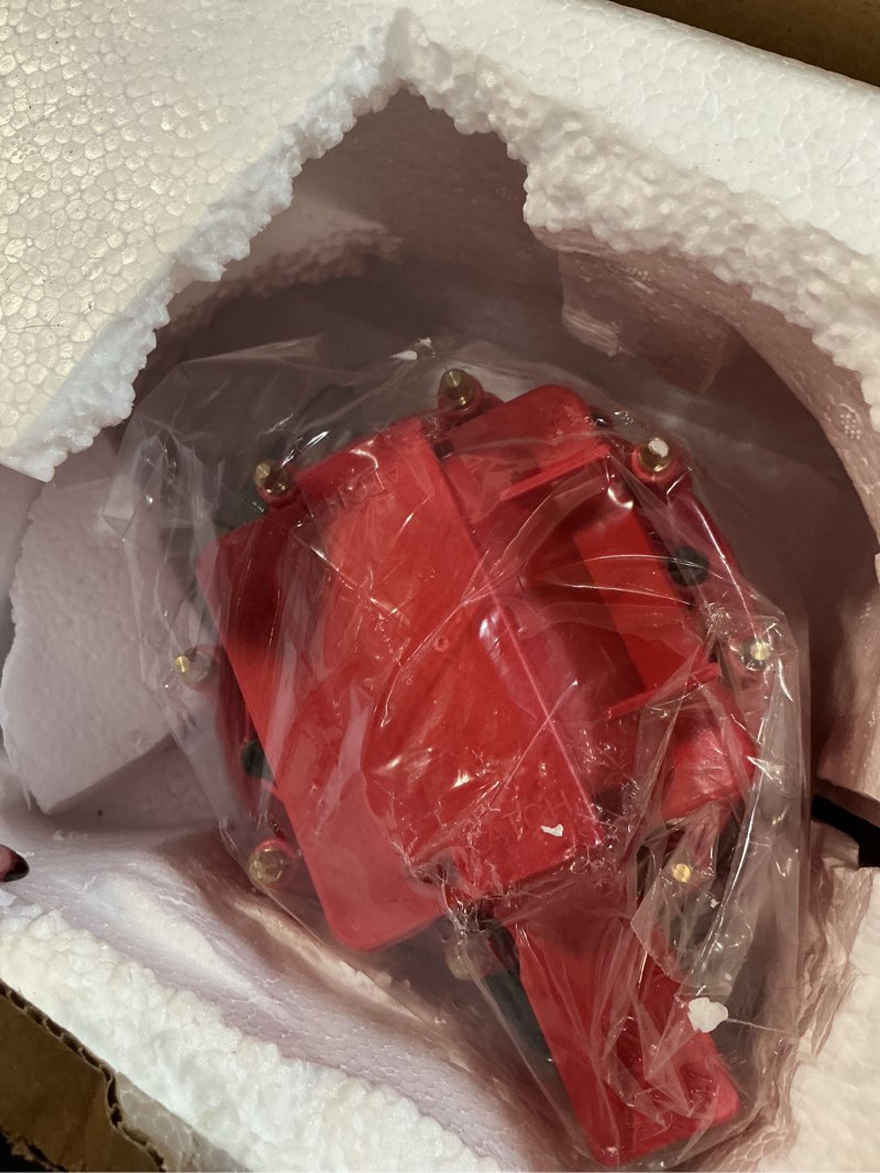 Condition photo showing Good Condition for high performance gm sbc bbc distributor with 65k coil, compatible with chevrolet 350 283 305 307 327 400 small block & 396 427 454 big block engines, red cap, 7500rpm