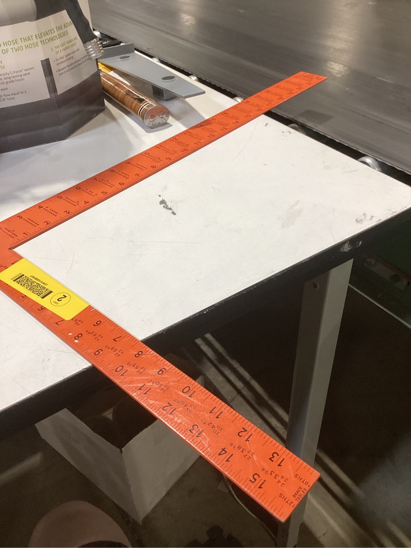 Condition photo showing Good Condition for johnson level steel 16-in carpenter square