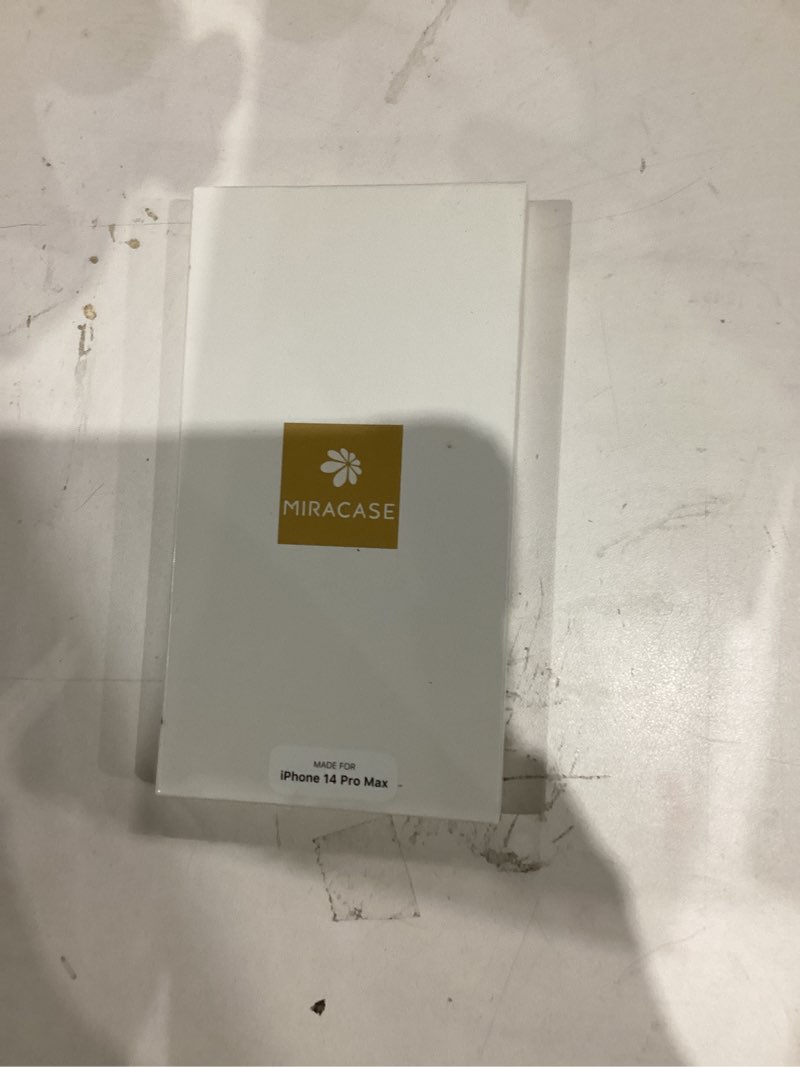 Condition photo showing New/Like New for Miracase Magnetic Series for iPhone 14 Pro Max Case [Compatible with MagSafe] [with 2X Screen Protectors] Military-Grade Protection, Anti-Fingerprint, Phone Case for iPhone 14 Pro Max, Red iPhone 14 Pro Max Red