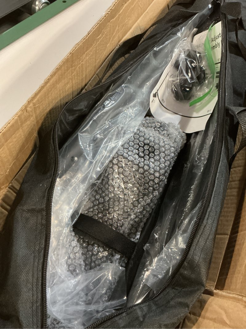 Condition photo showing New/Like New for AkTop 8x8 ft Heavy Duty Backdrop Banner Stand Kit, Adjustable Photography Step and Repeat Stand for Parties, Portable Trade Show Photo Booth Background with Carrying Bag 8‘×8’