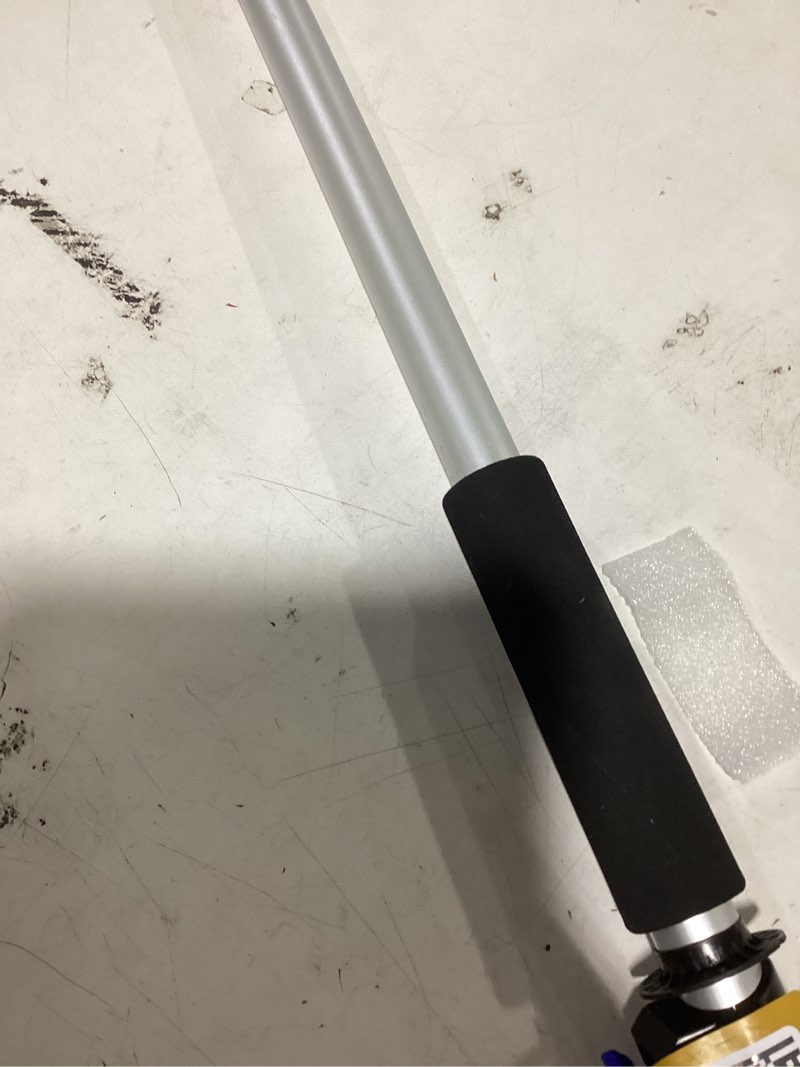 Condition photo showing As Is for high pressure power washer attachment wand, hydro jet water hose nozzle,watering sprayer cleaning tool, wand lance for gutter patio car pet window glass blue