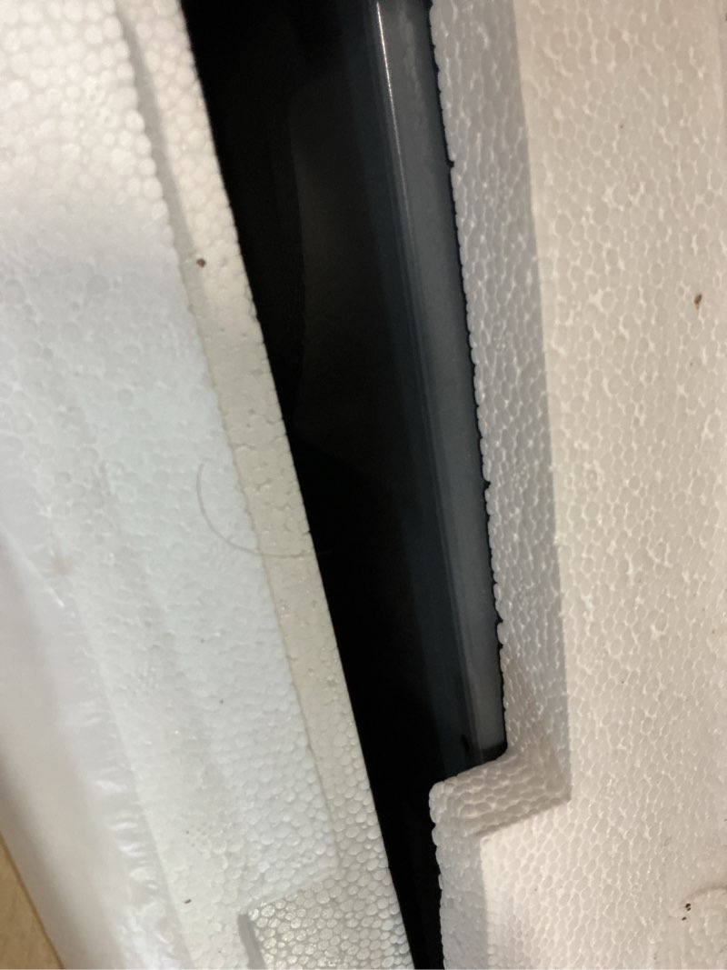 Condition photo showing Good Condition for 30"x30" Stainless Steel Stove Backsplash – Range Backsplash with Shelf & Knife Holder – Kitchen Wall Splash Guard with Pre-Drilled for Easy Installation & Easy Clean 29.5" x 29.5"