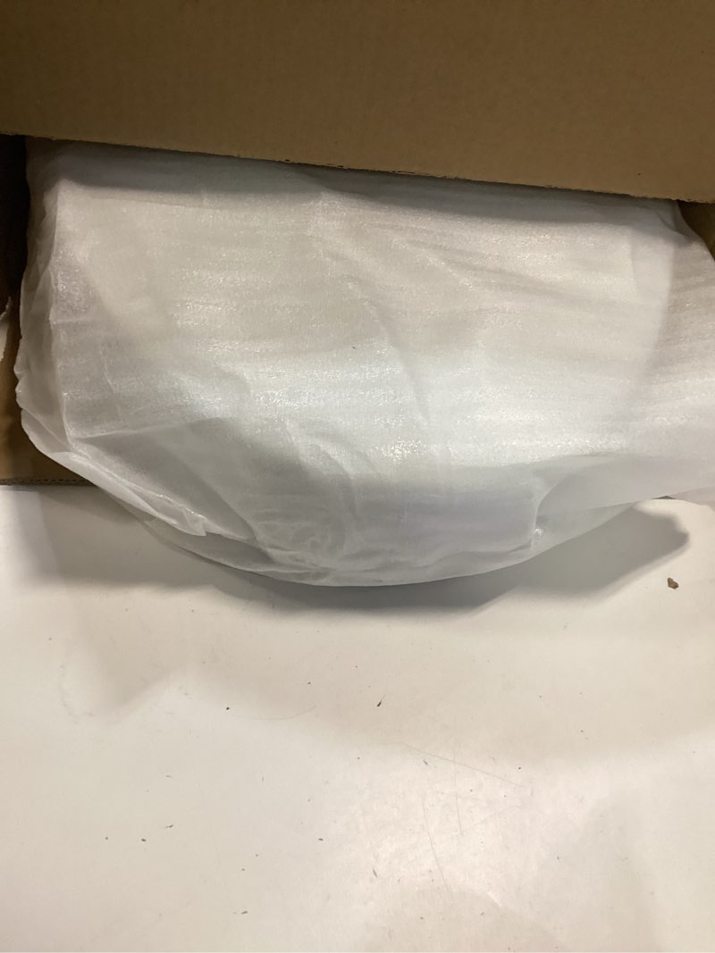 Condition photo showing Good Condition for Elevated Toilet seat 3 inch, Elongated Toilet seat risers for Seniors, Slow Close, Heavy Duty, Never Loosen, Raised Toilet seat Elongated Bowl, White(18.5”)