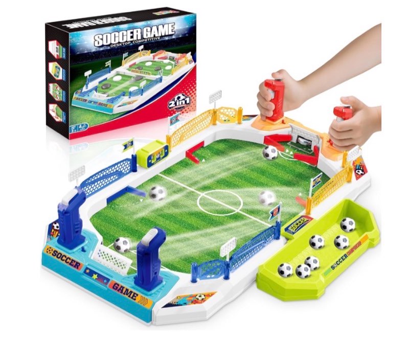 mini soccer board game for kids, birthday christmas soccer gifts for 3 4 5 6 7 8-12 year old boys, f