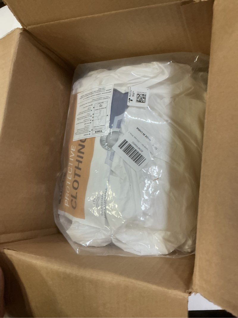 Condition photo showing Good Condition for YIBER Hazmat Suit Disposable Coverall | Heavy Duty Full Body Paint Coverall & Suit in 7 Sizes - XX-L