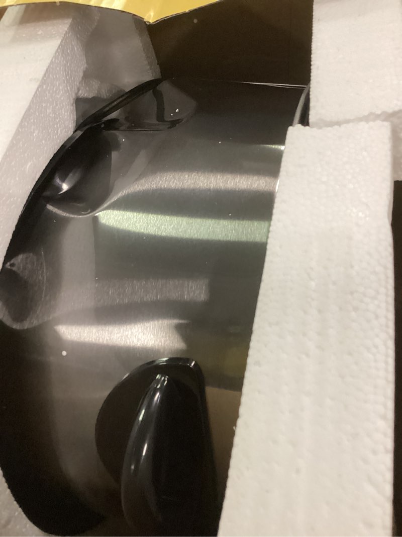 Condition photo showing As Is for Crock-Pot Large 8-Quart Programmable Slow Cooker with Auto Warm Setting Black Stainless Steel