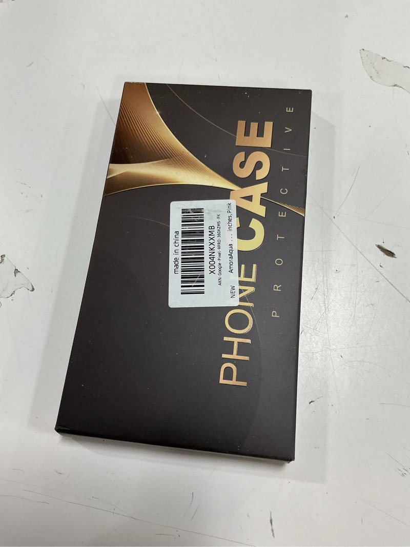 Condition photo showing New/Like New for Compatible with Google Pixel 9 Pro Case with 360° Magnetic Stand [Compatible with Mag-Safe ] Shockproof Translucent Phone Case for Google Pixel 9 Pro 6.3 inches,Pink Pink Google Pixel 9 Pro