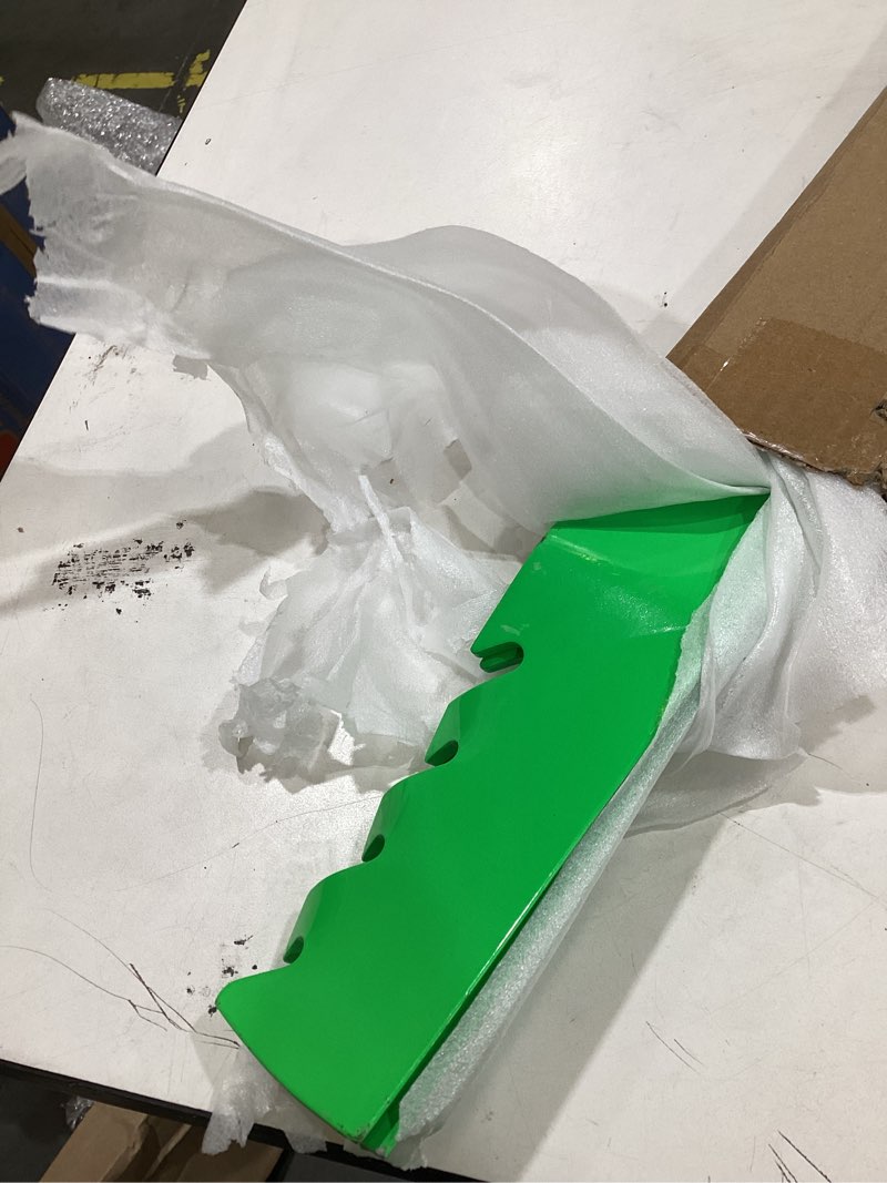 Condition photo showing Good Condition for m170642 mulching blades fit for 42" john deere x350 x354 x370 z335m z345m z345r mower deck replaces uc22008 m170639 gy20683 (2 pack)
