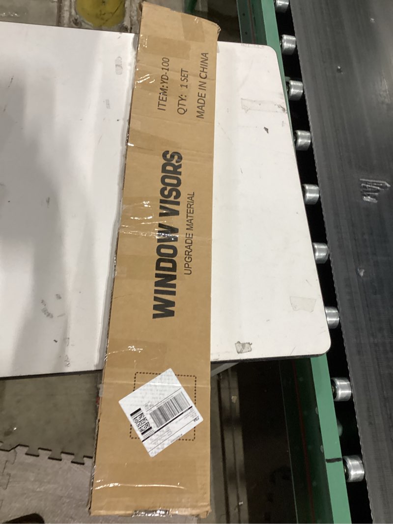 Condition photo showing New/Like New for Cxdar Window Rain Guards Visors Shield for 2007-2021 Toyota Tundra Double Cab, Out-Channel Window Vent Wind Shades Deflectors for 07-21 Tundra Extended Cab