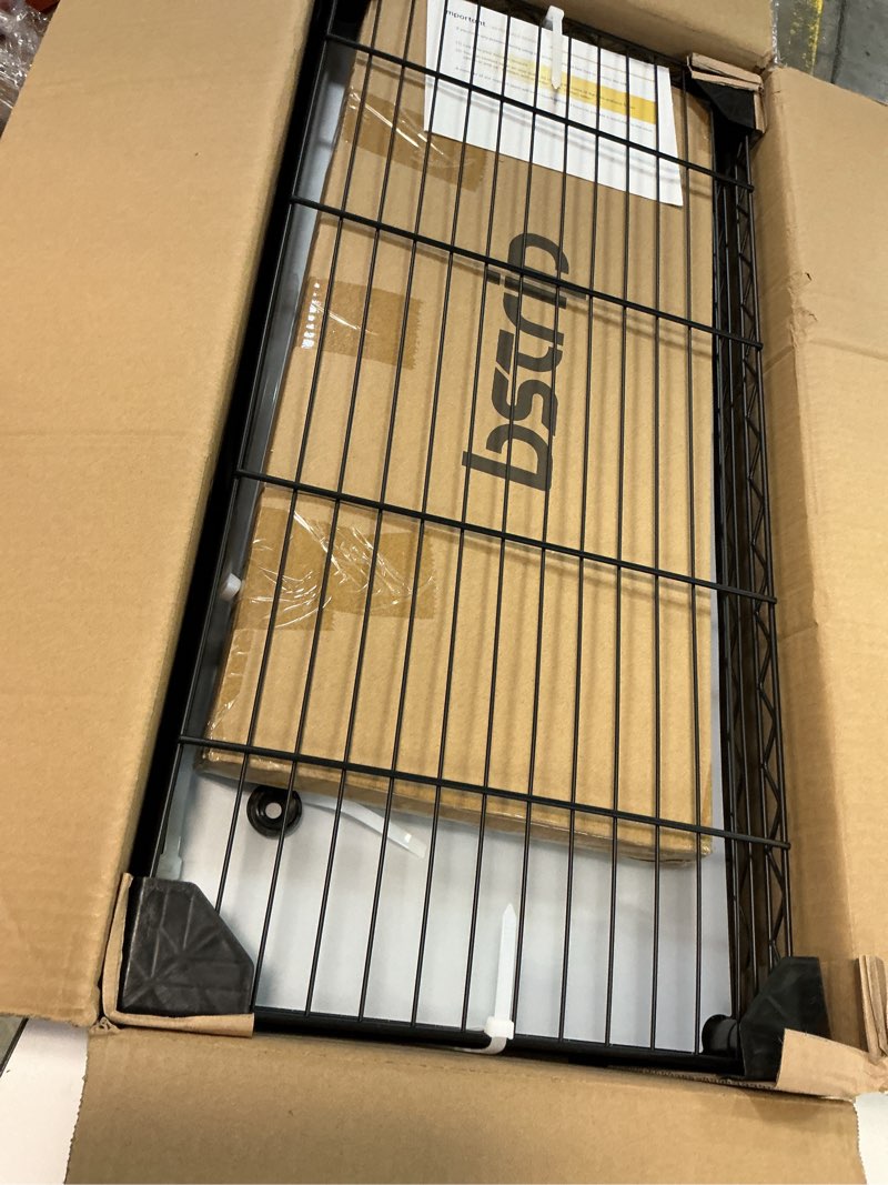 Condition photo showing Good Condition for Bstrip DIY Plant Shelf with Grow Light, Grow Light Shelf with Adjustable Rack and Wheels, Plant Stand, 8-Pack 192W T8 Full Spectrum Lamps, ideal for Seed Starting, Seed Tray, 29.5"L x 13.8"W x70.9"H DIY Grow Light Shelf