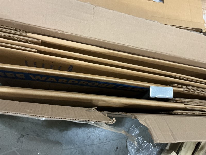 Condition photo showing Good Condition for bankers box tall wardrobe box 3 pack, tape-free design, 24" x 24"x 40"(7710501)