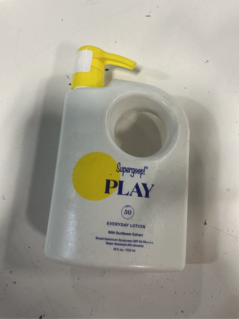 Condition photo showing As Is for exp/05/2028)supergoop! play everyday lotion spf 50 - broad spectrum body & face sunscreen - great for active day