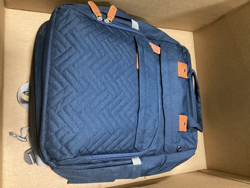 Condition photo showing Good Condition for KABAQOO Diaper Bag Backpack with Detachable Changing Station, Large Capacity Baby Diaper Bags for Boys & Girls, Baby Registry Search Stuff & Shower Gifts, Newborn Essentials Must Haves, Blue