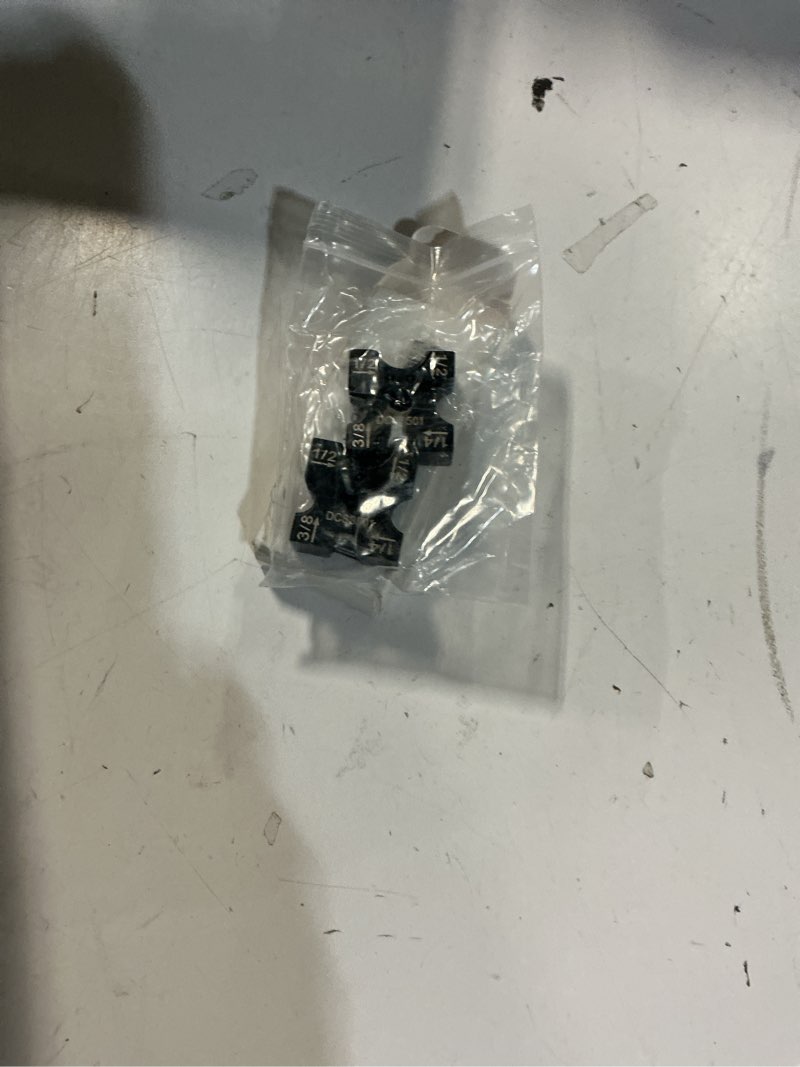 Condition photo showing New/Like New for dcs3501 cutting die set for dewalt threaded rod cutterfor, 1/4 inch - 3/8 inch -1/2 inch mutli-size replacement dewalt dcs35012 20v max threaded rod cutter cordless cutting die set -2pcs