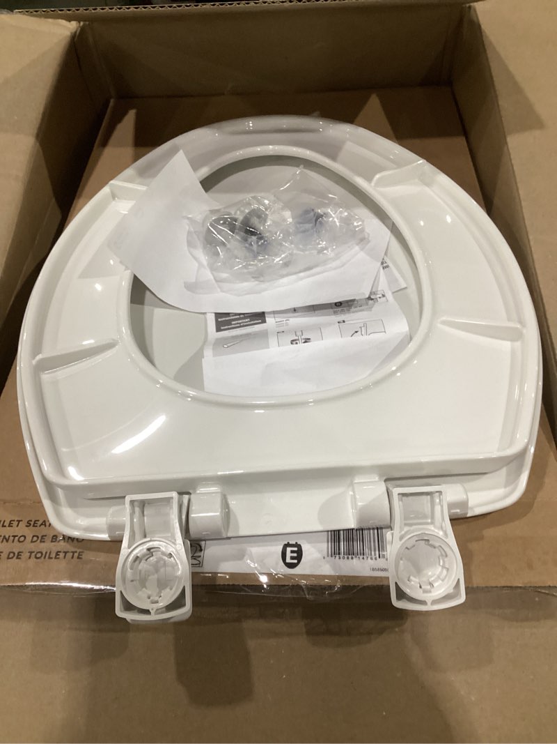 Condition photo showing Good Condition for (2pack)bemis 7300slec slow close toilet seat, easy clean hinges and durable plastic seat, made in usa, elongated, white