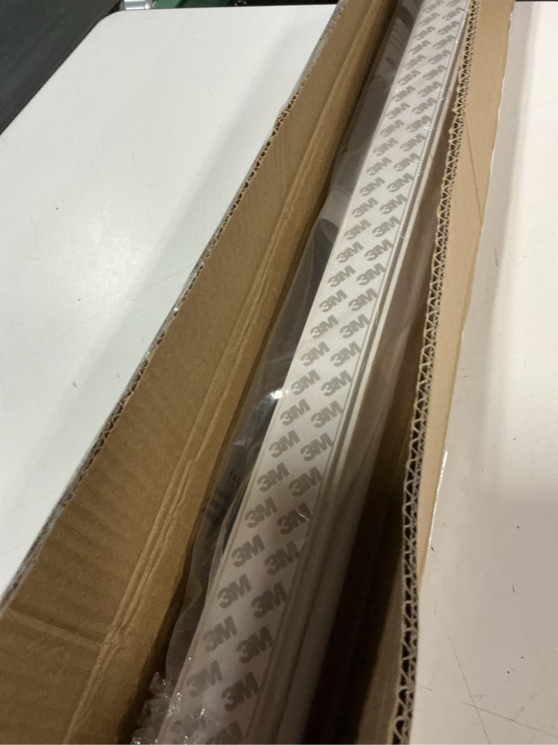 Condition photo showing Good Condition for lazblinds no tools no drill cordless roller shades, light filtering roller blinds for windows, thermal insulated uv protection roll up window blinds and shases, 27'' w x 72'' h, white white-light filtering 27'' w x 72'' h