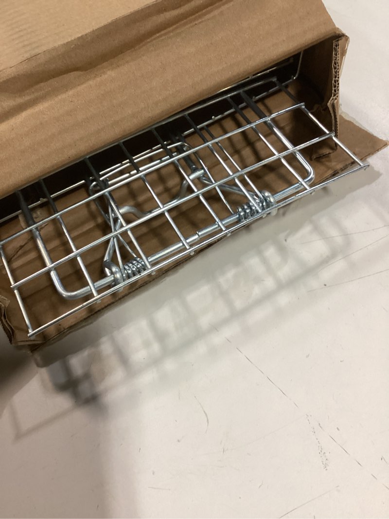 Condition photo showing Good Condition for Live Animal Cat Trap Cage, 23.3" Humane Cat Trap for Stray Cats, Cage Catch and Release for Rabbit, Squirrel, Beavers, Groundhogs, Kitten, Armadillos, Collapsible Galvanized Wire with Pedal Triggers 24x7.3x7.8"
