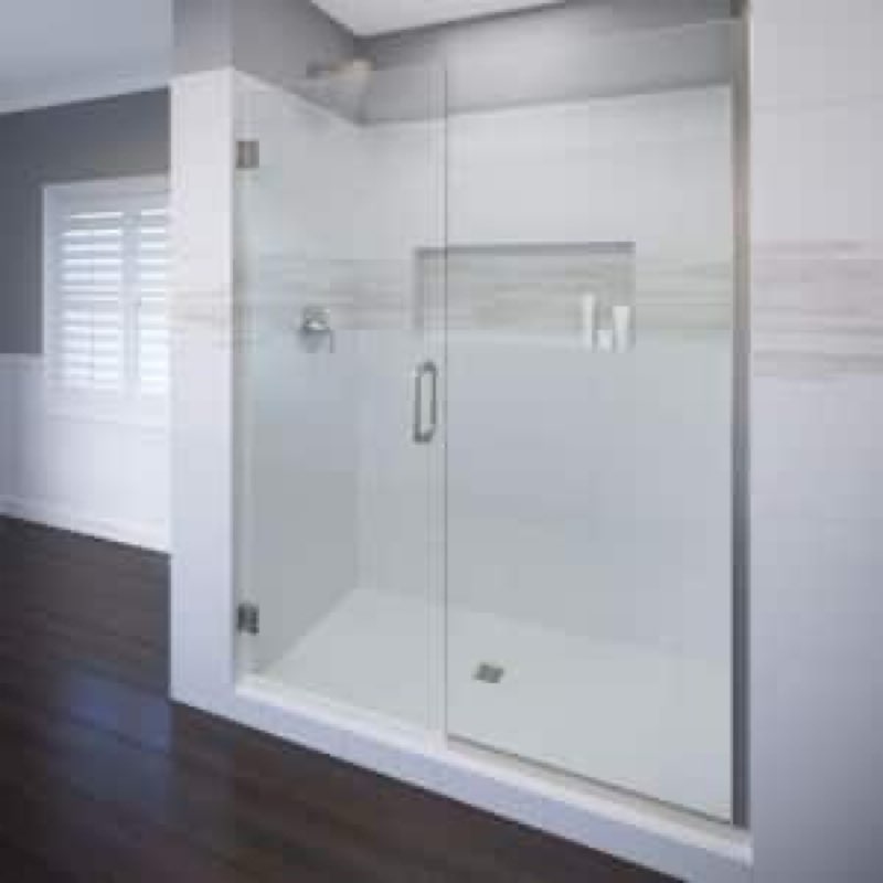 Basco Celesta 72" High x 46" Wide Pivot Frameless Shower Door