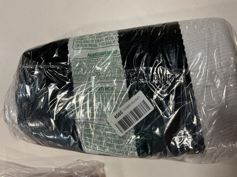 Condition photo showing Good Condition for leevan black and white outdoor rug 3x5, cotton washable striped patio rugs hand woven front door mat, reversible entryway rug farmhouse black floor carpet for balcony/courtyard/entrance black and white stripes 3' x 5' (rectangular)