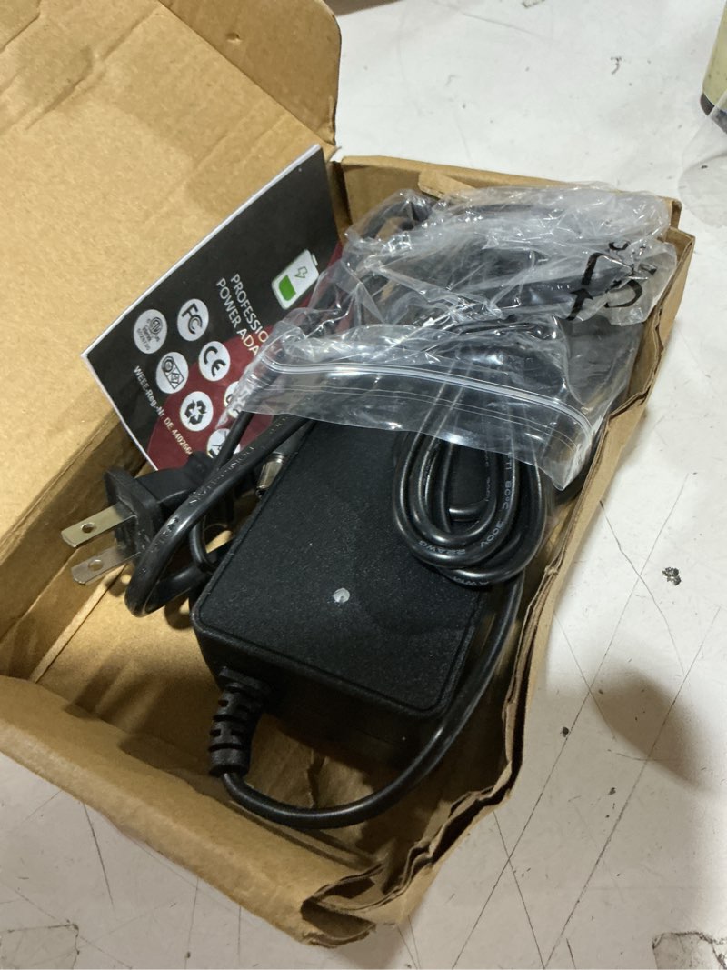 Condition photo showing As Is for 42v replacement for navic electric scooter charger compatible with navic t5 t7 t9 36vdc 8.5" solid tires electric scooter
