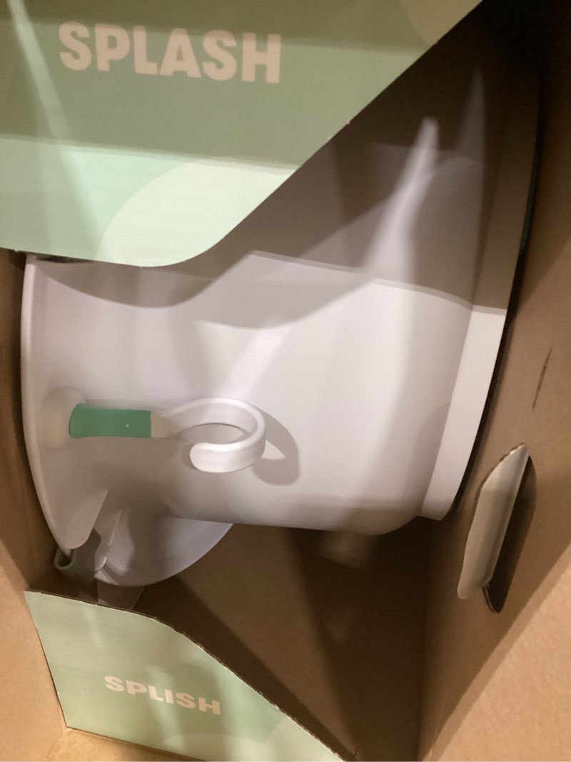 Condition photo showing As Is for Frida Baby 4-in-1 Grow-with-Me Baby Bathtub, Baby Tub for Newborns to Toddler with Removable Bath Seat & Backrest for Bath Support in Tub