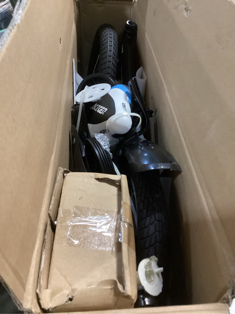 Condition photo showing Good Condition for ACEGER Simon Kids Bike for Boys Girls Toddlers, Unisex for Aged 3-13 Years, 12 14 16 Inch Children Bicycle with Training Wheels, 20 Inch Bike with Kickstand Blue 14" With Training Wheels