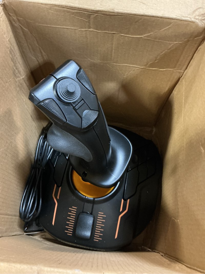 Condition photo showing As Is for RACGTING Hotas Mount for Logitech X56,X52,X52 Pro, Throttle and Hotas Systems for Thrustmaster T Flight/T.16000M/ TCA,Hotas Desk Mount for The Flight Sim Game Joystick