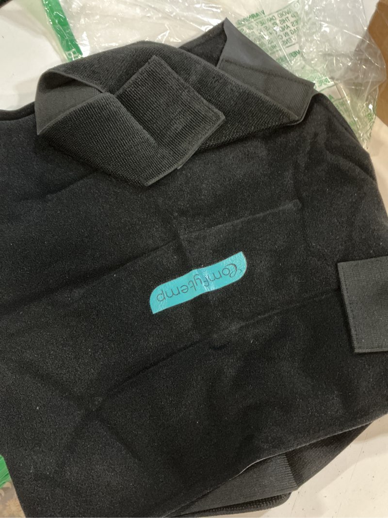 Condition photo showing Good Condition for comfytemp hip ice pack wrap for sciatica pain relief, hip replacement after surgery, reusable gel ice pack for injuries, hot cold compress recovery items physical therapy men women, black (l/xl/2xl) midnight black large/x-large/2x-large