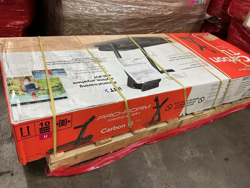 Condition photo showing New/Like New for Proform Carbon Treadmills: Treadmills for Walking and Running with Built-in Fan and SpaceSaver Design Carbon TL Black