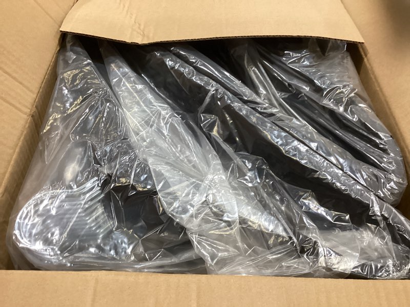 Condition photo showing Good Condition for black velvet hangers 60 pack, slim space saving suit hangers for closet organizer, rotating silver hook, non slip clothes felt hanger heavy duty for coat,shirt, pants, camisole, dress