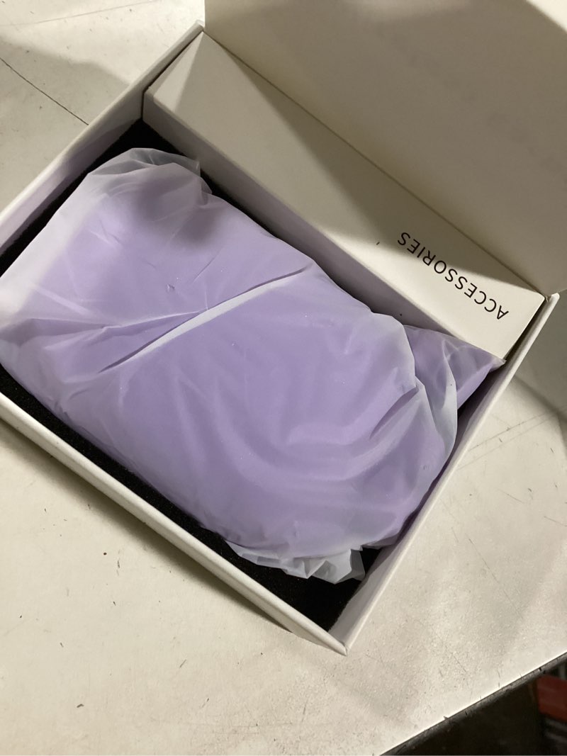 Condition photo showing As Is for Wireless Earbuds, Bluetooth 5.4 Headphones, True Wireless Stereo Sound Earphones with Noise Cancelling Mic, Fast Charging, IPX7 Waterproof, Comfort Fit Ear Buds for Sports/Workouts/Travel (Purple)