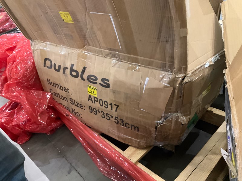 Condition photo showing As Is for Golf Simulator Enclosure Kit with Premium HD Impact Screen, Full Safety Padding & Blackout Curtain, Home Golf Sim Setup Compatible with Launch Monitors, Indoor Cage Net Golfing Accessories 10 x 8 ft