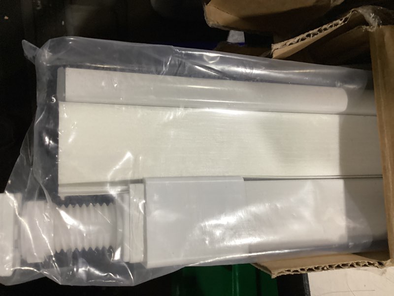 Condition photo showing New/Like New for lazblinds cordless cellular shades, no tools no drill light filtering honeycomb shades pleated blinds for windows, 40.5'' w x 48'' h, white light filtering-white 40 1/2'' w x 48'' h