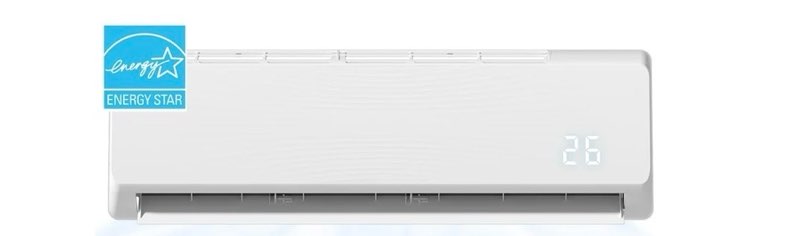 ( incomplete only 1 box )mini split air conditioner & heat pump system, 19 seer2 230v energy efficient 