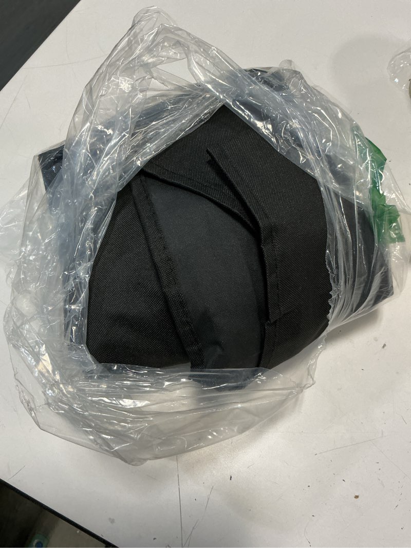 Condition photo showing Good Condition for SunPatio Grill Cover 50 Inch, Outdoor Heavy Duty Waterproof Barbecue Gas Cover, UV & Fade Resistant, All Weather Protection Compatible for Weber CharBroil Kenmore Nexgrill Grills and More, Black 50 Inch black