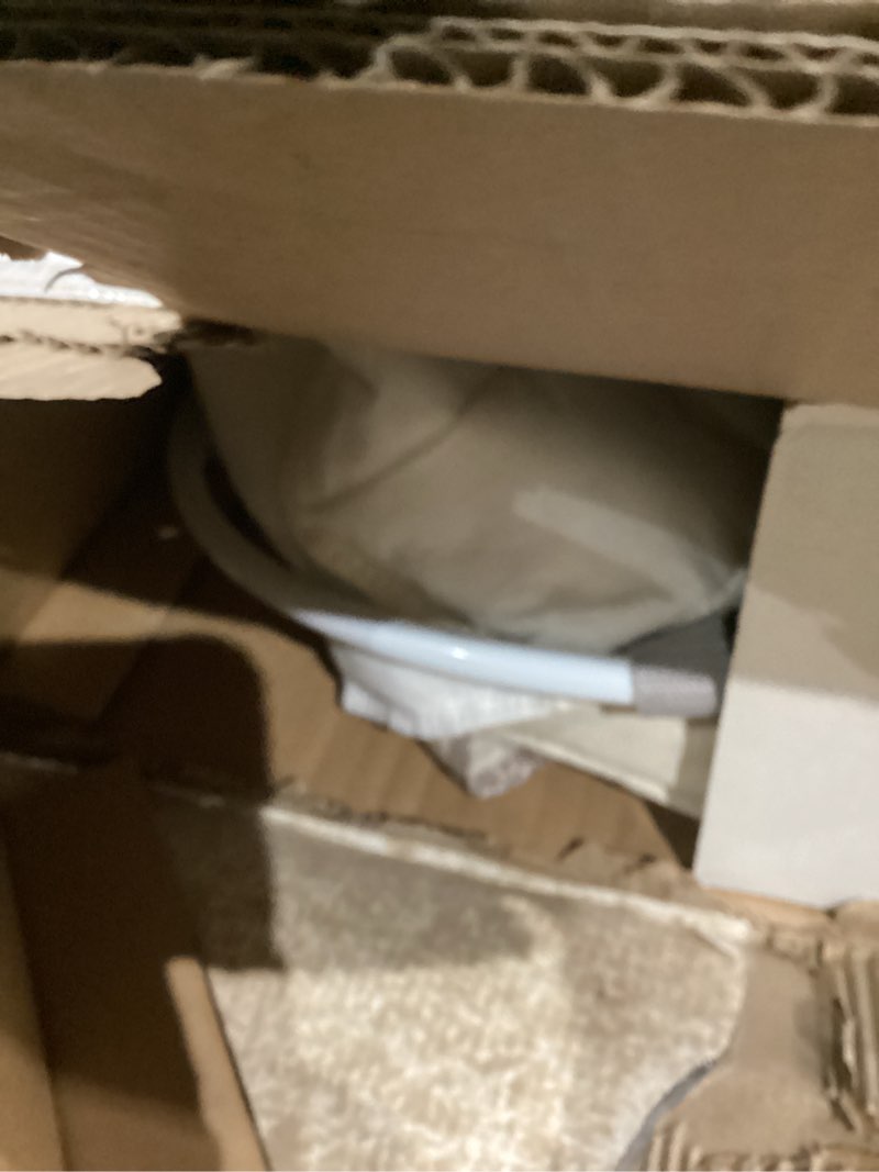 Condition photo showing As Is for Ingenuity SimpleComfort Lightweight Compact 6-Speed Multi-Direction Baby Swing, Vibrations & Nature Sounds, 0-9 Months 6-20 lbs (Pink Cassidy)