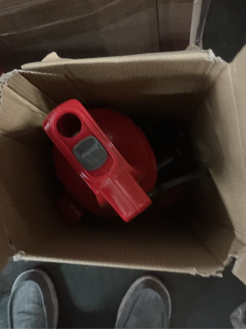 Condition photo showing As Is for vibe 3-in-1 bagless lightweight corded stick vacuum cleaner