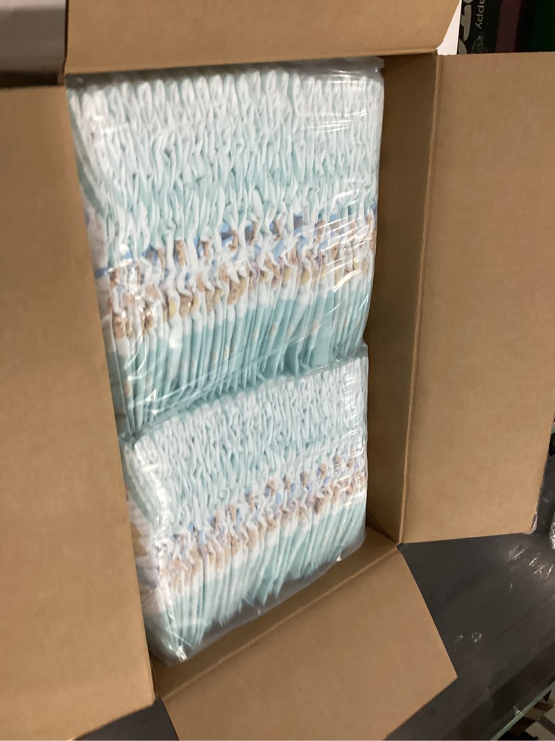 Condition photo showing As Is for Pampers Diapers - Baby Dry - Size 7, 108 Count, Absorbent Disposable Infant Diaper (Packaging May Vary) Size 7 108