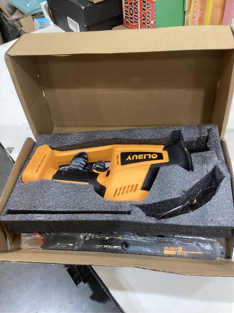 Condition photo showing New/Like New for Reciprocating Saw for Dw 20V Battery,?Battery Not Included?,Cordless Sawzall with 8 Blades,0-3000SPM Variable Speed, Cordless Reciprocating Saws for Wood/Metal/PVC Cutting Compatible with DW battery