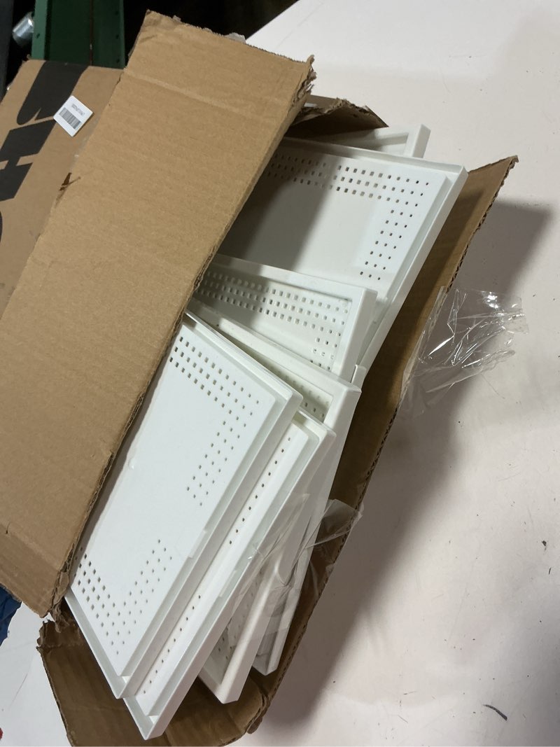 Condition photo showing Good Condition for SEE SPRING X-Large Shoe Storage Box Fit Size 11, Clear Plastic Stackable Shoe Organizer for Closet, Space Saving Foldable Shoe Rack Sneaker Container Bin Holder, 12 Pack Clear X-Large Fit Size 11 Clear