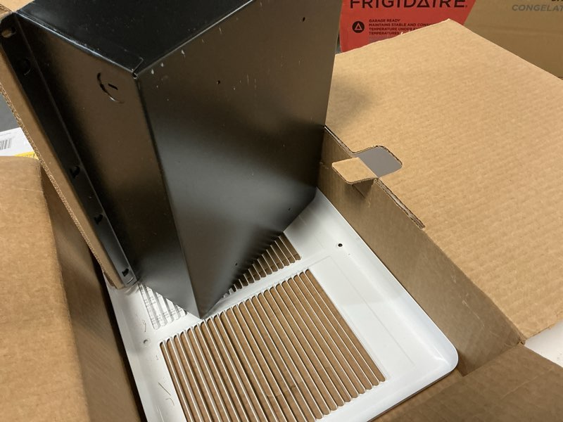 Condition photo showing item condition for Cadet Com-Pak Twin Electric Wall Heater Complete Unit with Thermostat (Model: CSTC302TW, Part: 67526), 10236/7677 BTU, 240/208 Volt, 3000/2250 Watt, White