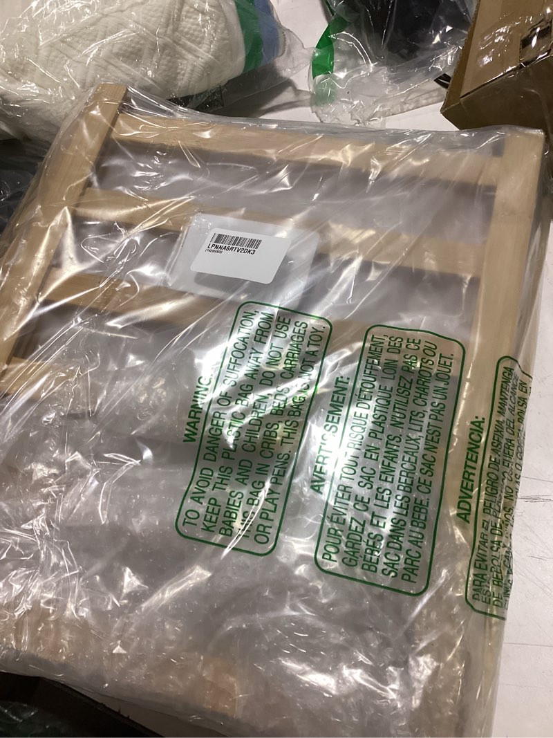 Condition photo showing Good Condition for kitsure bamboo wooden shoe rack for closet - stackable shoe organizer with modular structure, space-saving shoe shelf for entryway, living room, bedroom, 26.8" x 11" x 18.9", natural nature 26.8"wide - 3 tiers