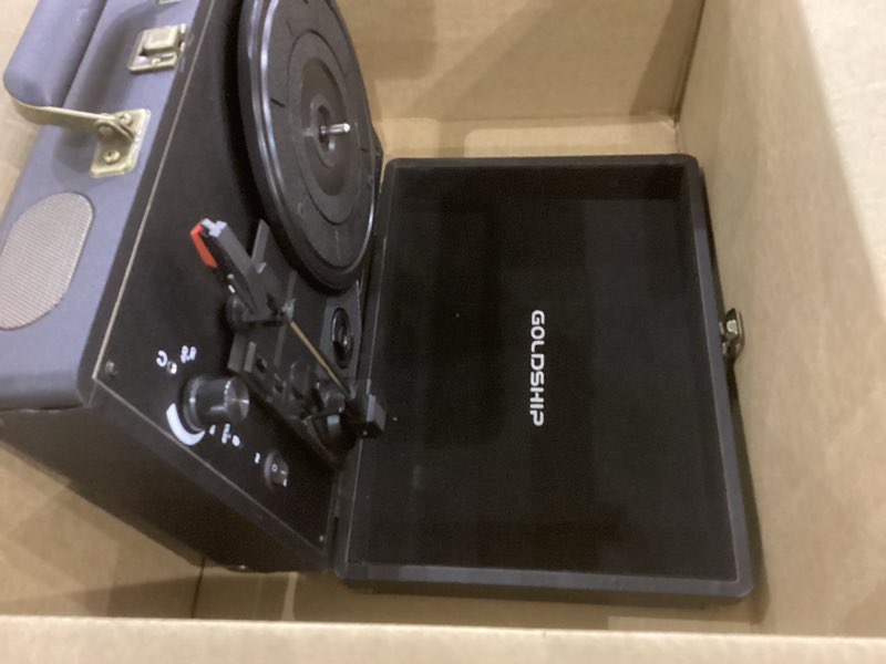 Goldship record player