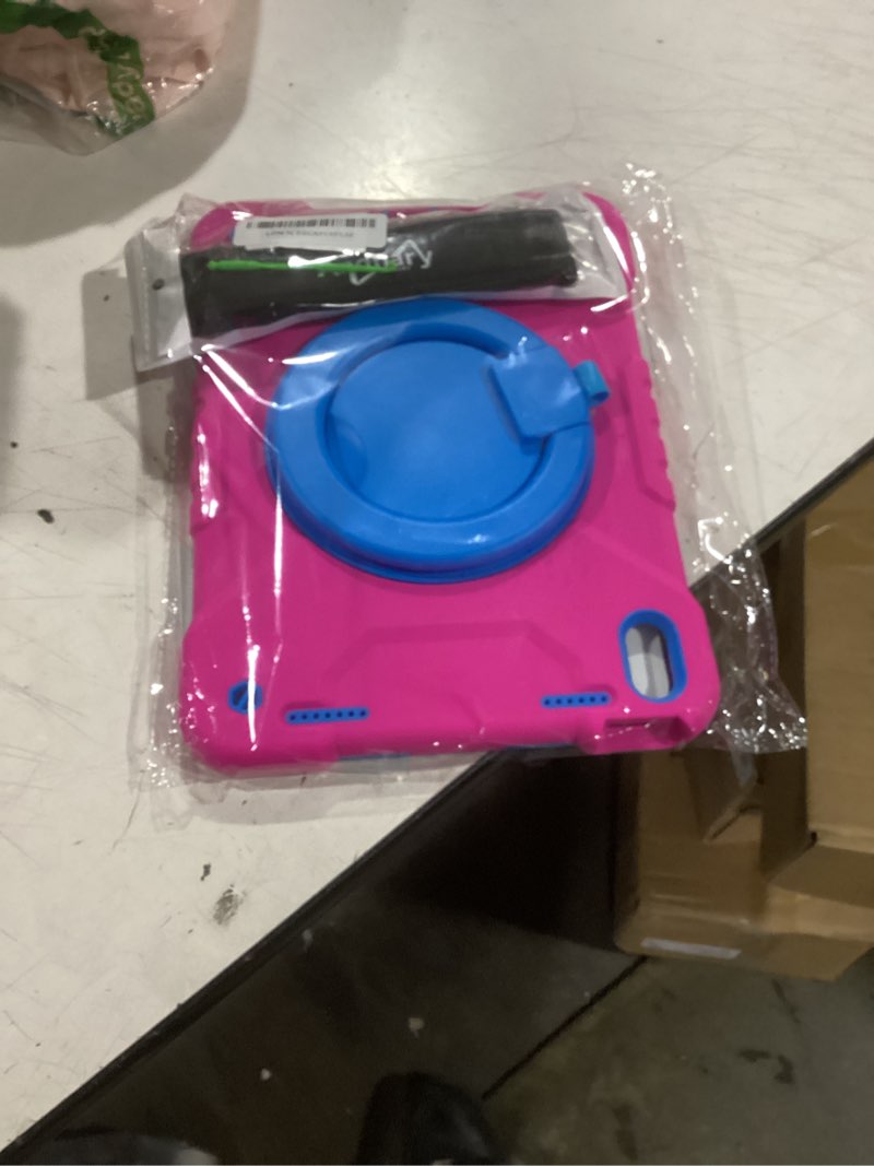 Condition photo showing Good Condition for andnary case for ipad (a16) 11th generation 11 inch 2025/10th generation 10.9 inch 2022 (rose red+blue, case for ipad (a16) 11th/10th generation) rose red+blue case for ipad (a16) 11th/10th generation