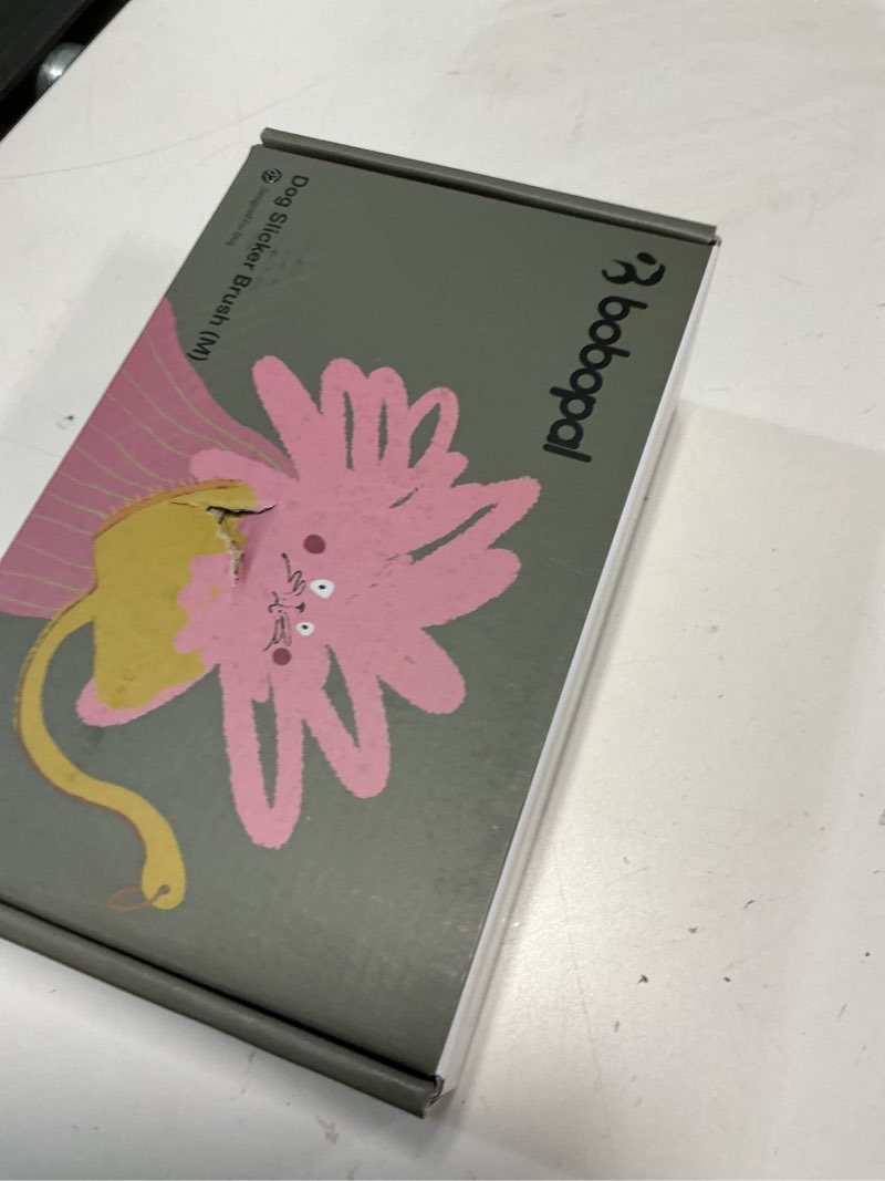 Condition photo showing Good Condition for Dog Slicker Brush for Shedding,Dog Brush for Long Haired Dogs & Remove Tangles & Mats,Ergonomic Handle Grooming Like Professional,Beech Wood,M