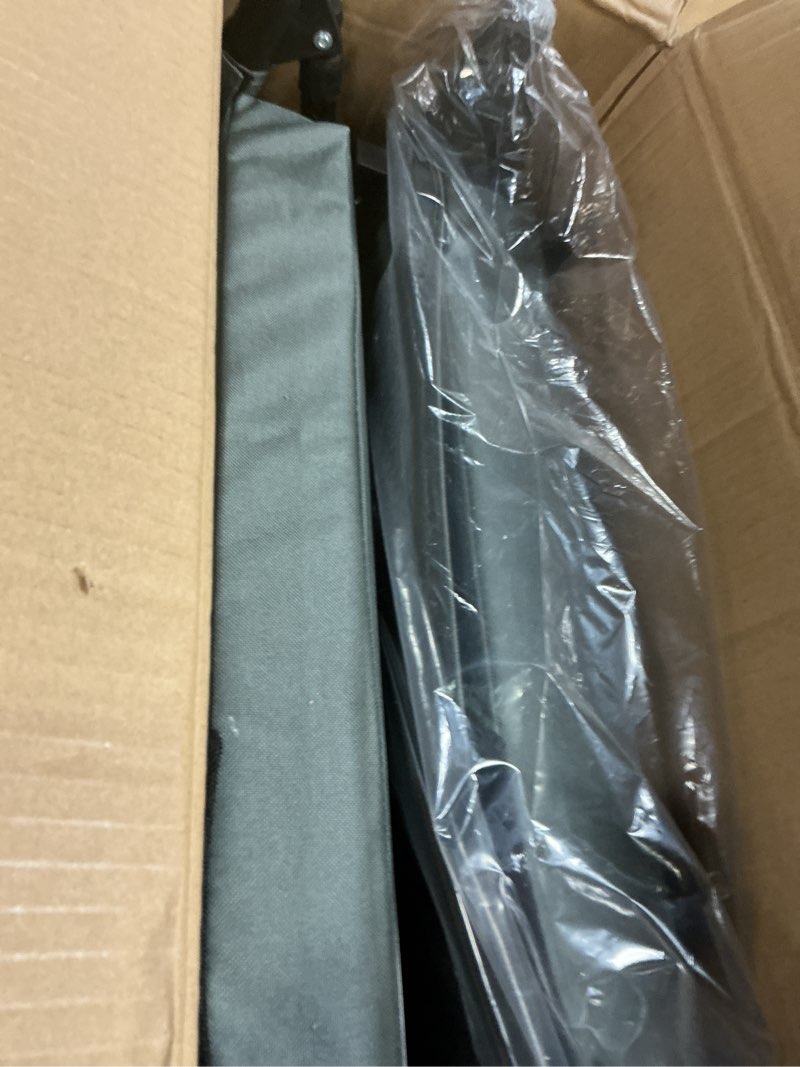 Condition photo showing Good Condition for VIVOHOME Stadium Seats with Back Support and Cushion, 2 Pack Portable Bleacher Chairs with Cup Holder and Shoulder Strap Grey