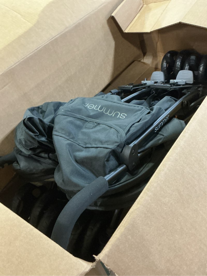 Condition photo showing As Is for Summer Infant 3D Pac CS+ Double Stroller Review
