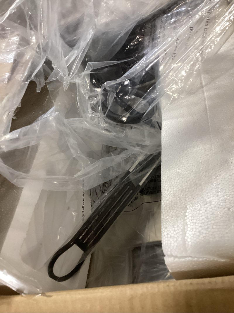 Condition photo showing As Is for crosson etl listed 13lbs electric deep fryer countertop with easy-assembling solid basket,removeable oil container for restaurant home use-120v,1800w commercial deep fryer 13 lbs single tank