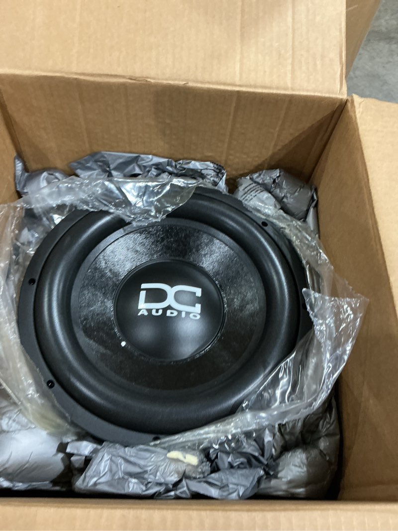 Condition photo showing Good Condition for dc audio lv2 m3 12 d2 12" 600w rms dual 2-ohm subwoofer